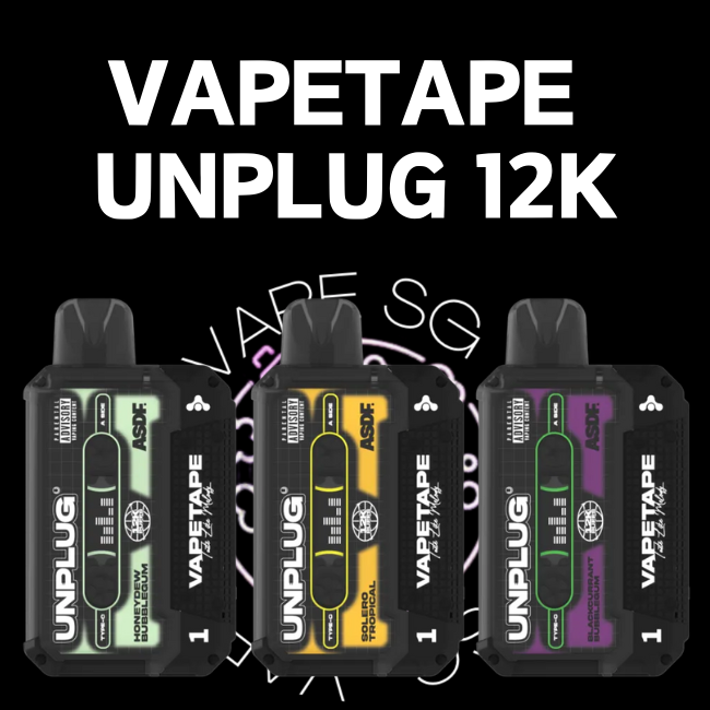Vapetape Unplug 12000 Vape Starter Kit - Vape Shop Singapore SG VAPE ...